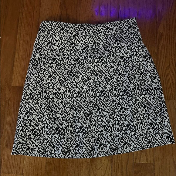 ✅Premise Midi Black & White Comfort Waist Skirt size L - Picture 9 of 9